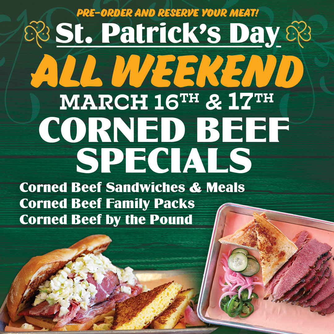 St Pattys Day Specials