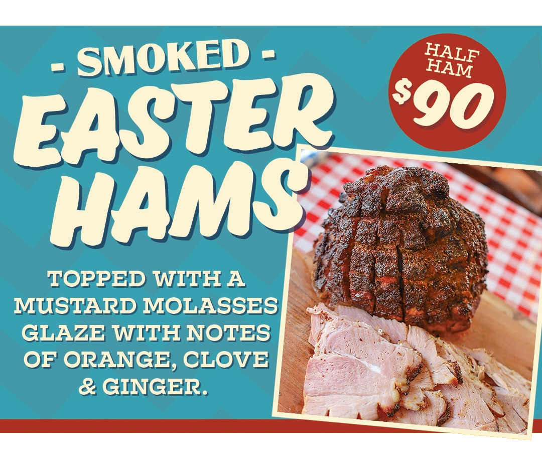 Smoked Easter Hams